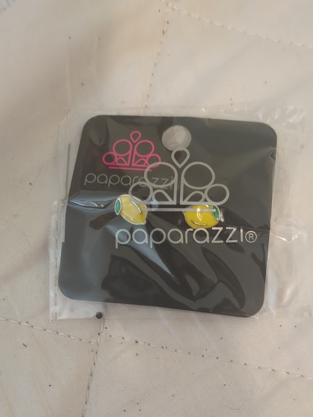Paparazzi Lemon Earrings